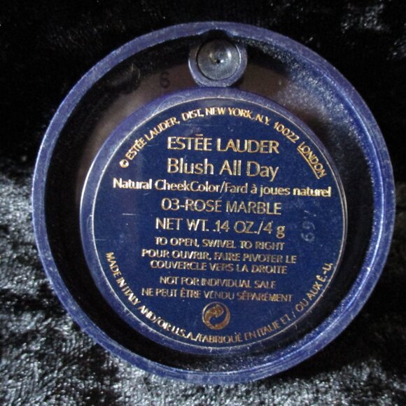 NWOB Estee Lauder Blush All Day Natural Cheek Color 03-Rose Marble - Picture 3 of 3